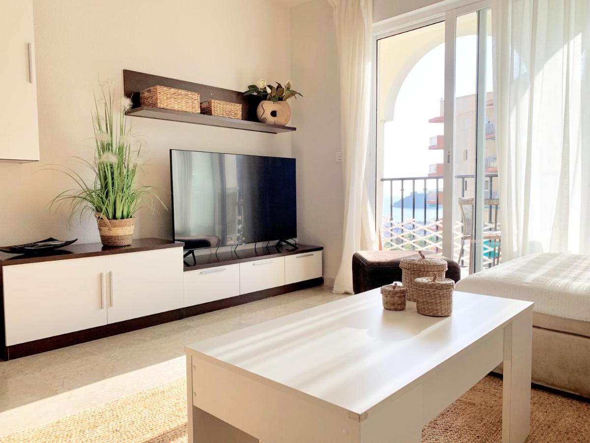 Apartamento En La Playa Con Vistas De Ensueno Альмуньекар Экстерьер фото