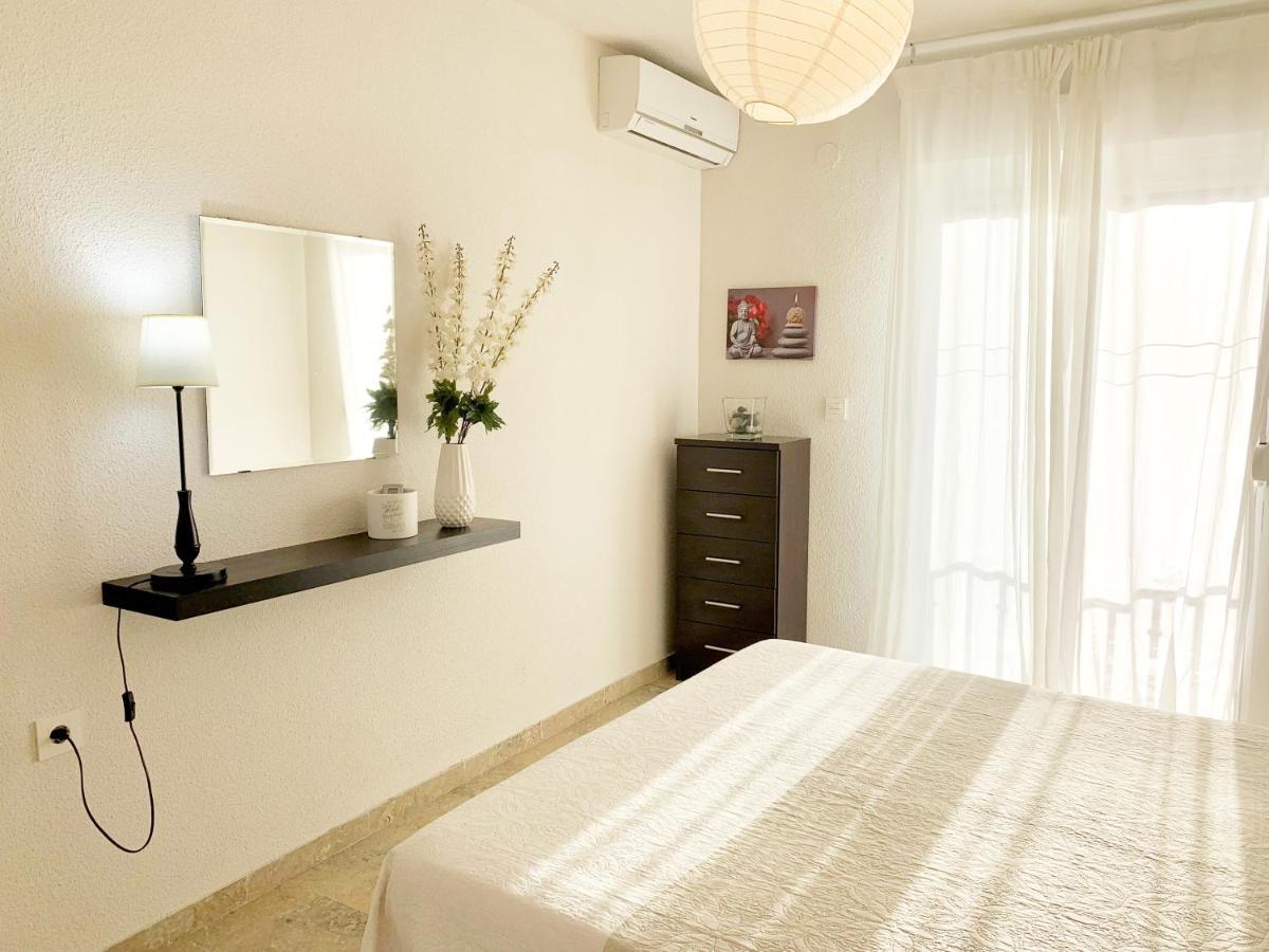 Apartamento En La Playa Con Vistas De Ensueno Альмуньекар Экстерьер фото